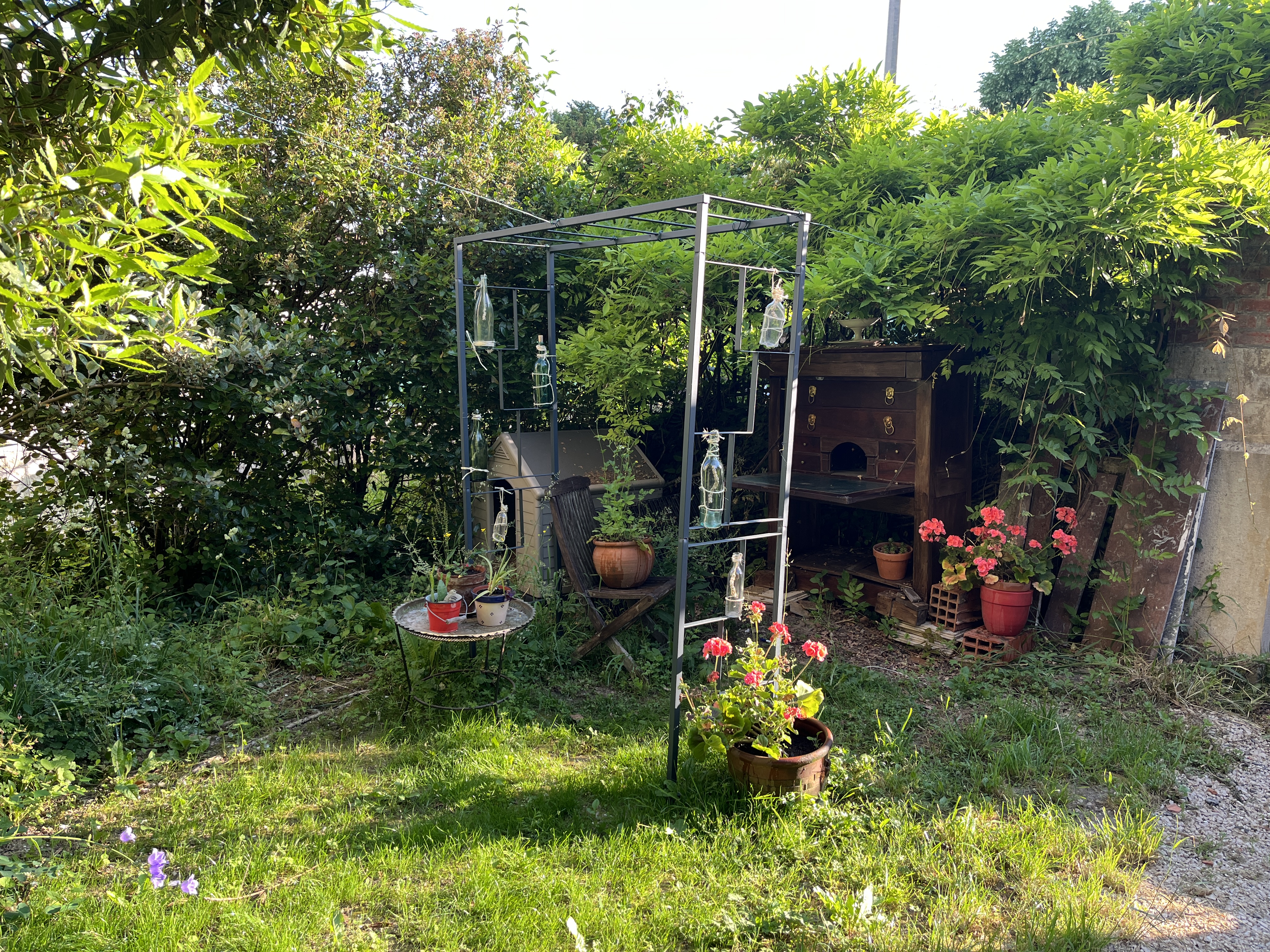 Tuin van Villa des Mots